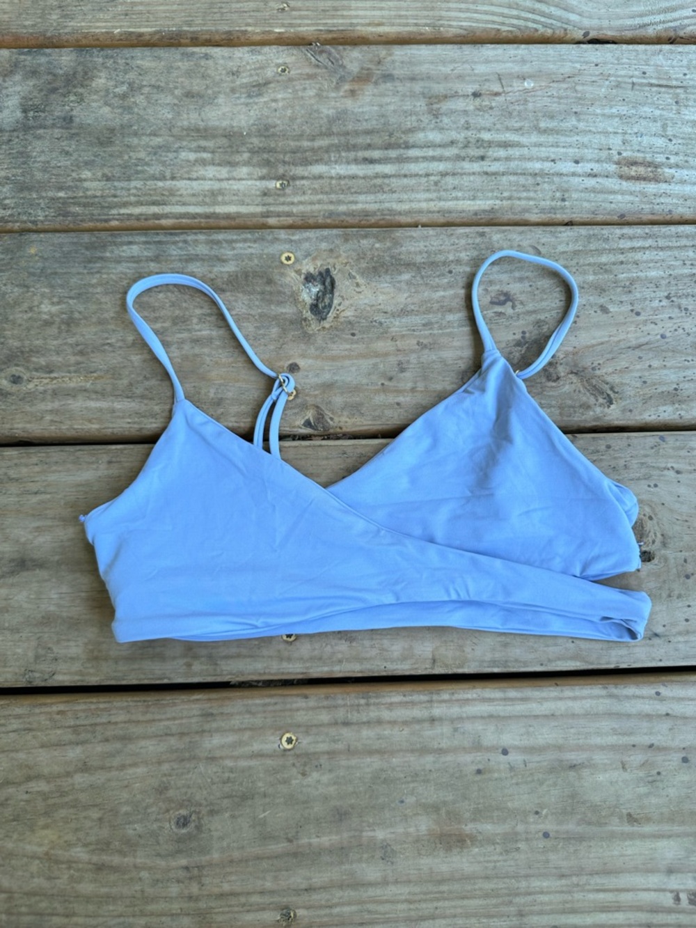 NWOT L*Space Rocky bikini top lilac - Picture 2 of 4